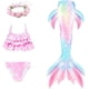 thumbnail image 2 of Cola de sirena para nadar para niñas y niños, hermoso disfraz de sirena, traje de baño, traje de baño Cosplay, 2 of 4