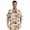 Fox Rabbit Bird Plant, variant on Dailycode Men's Casual Button Down Shirts Short Sleeve Summer Hawaiian Beach Shirt, Groovy Daisy Flowers