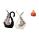 thumbnail image 5 of Elegante Cuenco De Cerámica Con Forma De Cisne Para Guardar Tesoros, Ideal Como Adorno Para Estantería, Aniversario, Chimenea, Festival De Primavera, Año Nuevo, Dormitorio, Regalo De, 5 of 8