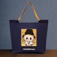 thumbnail image 5 of Authentic Labubu The Monsters Come To This Unbridled Series Canvas Bag Phone Holder Ledger Tambourine Headphone Bag Flag Gift, 5 of 5