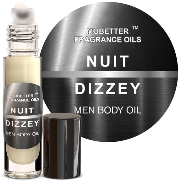 MOBETTER FRAGRANCE OILS Nuit Dizzey Men Cologne Body Oil 1/3 oz roll on