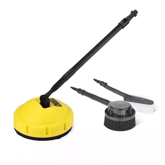 360° Surface Cleaner Attachment for Pressure Washers - High-Pressure Spray Nozzle for Concrete, Glass, Door & Patio Cleaning - Compatible with Most Brands