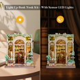 thumbnail image 4 of Kit de casa en miniatura para bricolaje, kit de libros Fsolis Green Life's, 4 of 7