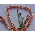 thumbnail image 2 of 8 1/2 Inch Copper Anklet, 3/16 of an inch wide, CA602G - Made in the USA., 2 of 2