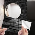 thumbnail image 2 of Faux Brick 3D Wall Panels Peel and Stick in Red Brown, Self Adhesive Waterproof Foam Wallpaper for Bedroom, Bathroom, Kitchen, 2 of 8