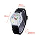 thumbnail image 2 of Reloj de silicona para niños, versátil, ligero, duradero, con correa para niñas y niños Negro Jinwen Reloj de pulsera, 2 of 8