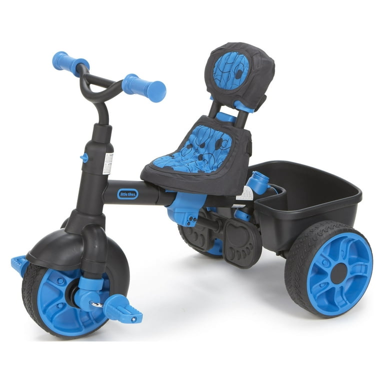Vélo Tricycle Évolutif Bleu Little Tikes 9-36M 4 En 1 Deluxe Édition Bébé  Enfant - Little Tikes
