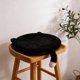 thumbnail image 4 of Funda de almohada con forma de cata, cojín para silla de comedor grueso, funda de silla lavable a máquina, cojín flocado, 4 of 6