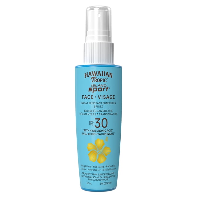 Hawaiian Tropic® Island Sport® FACE Sunscreen Spritz SPF 30
