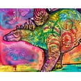 thumbnail image 2 of Dean Russo Collection 18x15 White Modern Wood Framed Museum Art Print Titled - Stegosaurus, 2 of 4