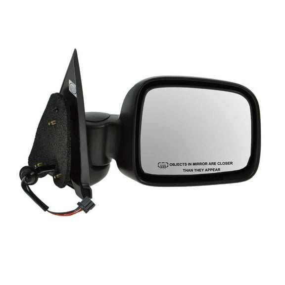 TRQ Power Heated Side View Mirror Folding Passenger RH for 02-07 Jeep Liberty MRA08123