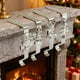thumbnail image 4 of Ganchos para calcetines navideños | Ganchos decorativos para la repisa de la chimenea | Juego de 4 con almohadillas adhesivas | Ganchos de pared para colgar calcetines, coronas y adornos, 4 of 4