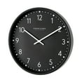 thumbnail image 2 of Mainstays 15.5" Black Round Indoor Analog Wall Clock, 2 of 7