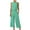 Green, variant on Scyoekwg Summer Outfits for Women 2 Piece Loose Sleeveless Round Neck Tops Wide Leg Pants Casual Sweatsuits Sets Trendy Tracksuit Solid Color Matching Sets (Blue,XXL)