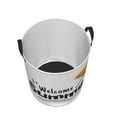 thumbnail image 3 of Kll Welcom Summer Waterproof Foldable Laundry Hamper Bucket With Handles For Storage Bin,Kids Room,Home Organizer (Medium), 3 of 8