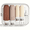 Cream, variant on Micebay Silicone Travel Bottles, Leak Proof Toiletry Containers for Shampoo, Conditioner & Lotion, Grey