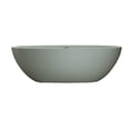 thumbnail image 4 of MIKIBAMA Green Resin Stone Freestanding Soaking Bathtub 55.1"L x 29.5"W, 4 of 10