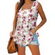 thumbnail image 1 of Puntoco Camisetas sin mangas ajustadas para mujer Camiseta sin mangas estampada para mujer Top suelto, 1 of 5