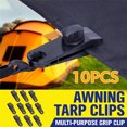 thumbnail image 1 of WREESH 10PCS Fixed Plastic Clip For Outdoor Tent, Tarp Clips Awning Clamp, 1 of 7