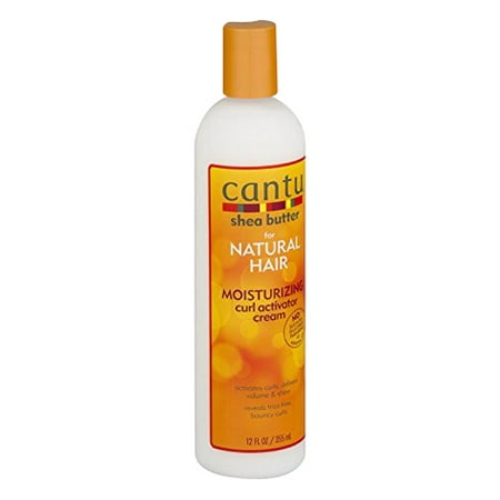 Cantu Natural Shea Butter Moisturizing Curl Activator Cream, For Natural Hair, 12