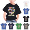 thumbnail image 2 of Uxgjfwu 4T Boys Clothes Shirts For Kids Short Sleeve Graphic T-Shirt Round Neck Crop Top For 3-14 Years Girls And Boy T-Shirt Tee 4-5 Years, 2 of 5