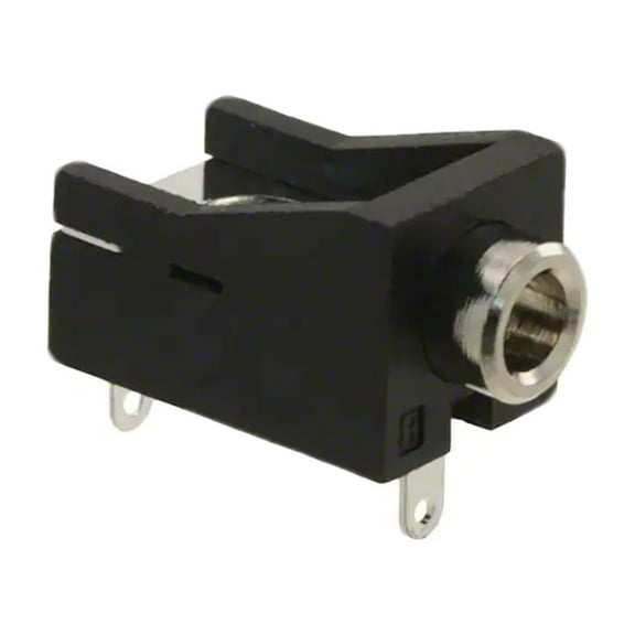 MJ-3536N Connector Jack Mono 3.5MM R/A :RoHS
