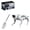 White Remote control version, variant on Stunt Robot Dog RC Toys for All Ages, Smart Robot Dog, Lifelike Actions, Programmable Play, 25m Range, Durable & Safe Gift - Black Type A