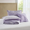 thumbnail image 3 of Bedding Sets 4 PCS King/Cal King Seersucker Quilt Set with Throw,Bed Sets, 3 of 20