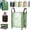 Green, variant on Large Waterproof Moving Bag with Wheels, Moving Bags Heavy Duty Extra Large Reinforced Handle, Foldable Packing Bag with Removable Bottom Board for Clothes, Travel, College Dorm