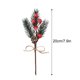 thumbnail image 5 of 1 paquete de agujas largas de pino rojo accesorios para ramas de flores con agujas de pino esquejes de simulación de decoración navideña ramas de frutos rojos de 20 cm ANGGREK  Otros, 5 of 8