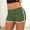 Army Green, variant on IDALL Running Shorts Booty Shorts Women Casual Solid Summer Sports Shorts Workout Yoga Shorts Active Shorts Gym Shorts Women Cotton Shorts Army Green L