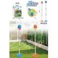 thumbnail image 6 of Luyimi 2-in-1 Bubble Machine for Kids, Ground Stake Bubble Tower with Water Sprinkler Function, Outdoor Summer Water Play Bubble Machine for Backyard Lawn Party Kids Gifts Orange, 6 of 6