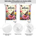 thumbnail image 2 of Welcome Spring Butterfly Garden Flag 12x18 Inch Double Sided Floral Butterfly Garden Flag Outdoor Yard House Flag Decoration Seasonal Farmhouse Decor, 2 of 8