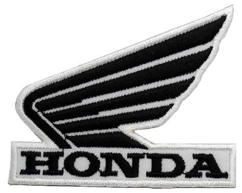 Iron On HONDA Wing Motorcycle Patch 