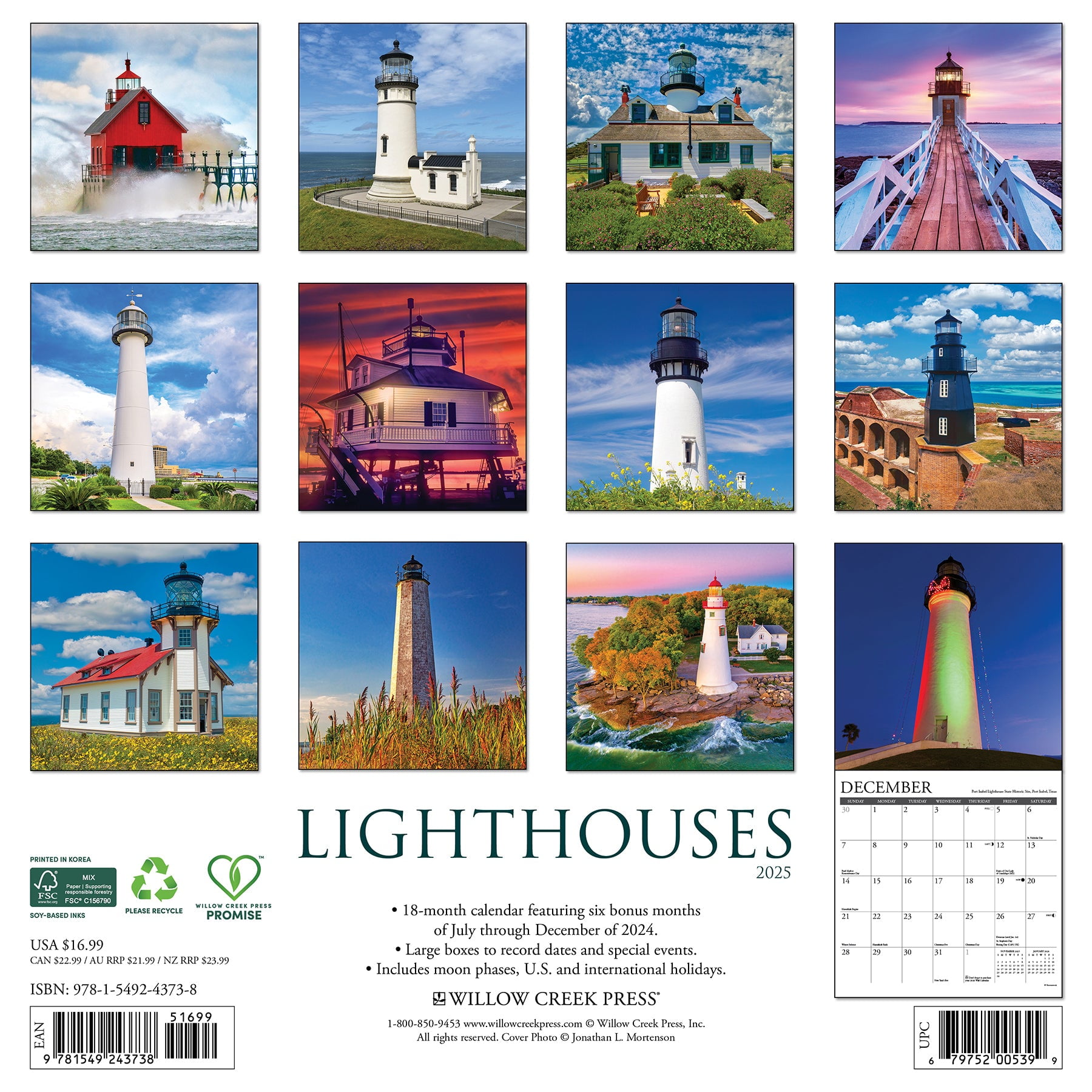 Amazon.com: Lighthouses - Calendars: Books