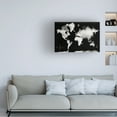 thumbnail image 2 of Trademark Fine Art 'World Mape 13' Canvas Art by ALI Chris, 2 of 4