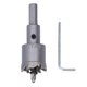thumbnail image 1 of Scie cloche en acier rapide à trois lames, conception d'angle d'inclinaison, coupe-trou durable pour métal avec clé hexagonale de 28 mm, 1 of 4