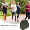 thumbnail image 4 of OULII waist bag for workout with storage space Army Green 1Pack, 4 of 5