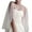 White, variant on Elegant Beaded and Rhinestones Shawl for Women Mesh Shoulder Wrap Seethrough Design for Weddings and Formal Event