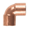 thumbnail image 2 of Nibco W01470C Pipe Fitting, Elbow, 90 Degree, Wrot Copper, 3/4-In. - Quantity 1, 2 of 2