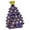 Plum, variant on MOMOJIA Handcrafted Wooden Christmas Tree Calendar 24 Bottle Slots Home Decoration
