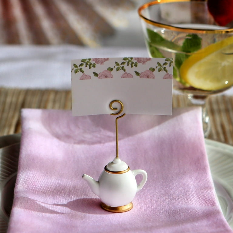 Place setting name tag holders sale