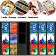 thumbnail image 3 of SUSWIM Trading Card Binder 9 Pocket Pages, Sports Hockey Card Binder Collector Side-loading Baseball Card Holder Binder with Sleeves 20 Sheets 360 Game Card Book Binders for Soccer Basketball Cards, 3 of 7