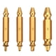 thumbnail image 3 of Kit de extractores de tornillos de doble cabeza, 4 Uds., brocas removedoras rotas y dañadas, 3 of 6