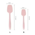 thumbnail image 2 of Mdesiwst Non-Stick Silicone Spatula with Hanging Hole Non-Slip Handle Heat Resistant Flexible Scraper Baking Mixing Tool Dishwasher Safe BPA-Free Butter Spatula Kitchen Utensils, 2 of 8
