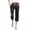 Hot Pink, variant on kaondbfi Women's Gradient Pants Waist Textured Bubble Crinkle Casual Pants with Pockets Lightweight Summer Trousers for Beach and Daily Wear