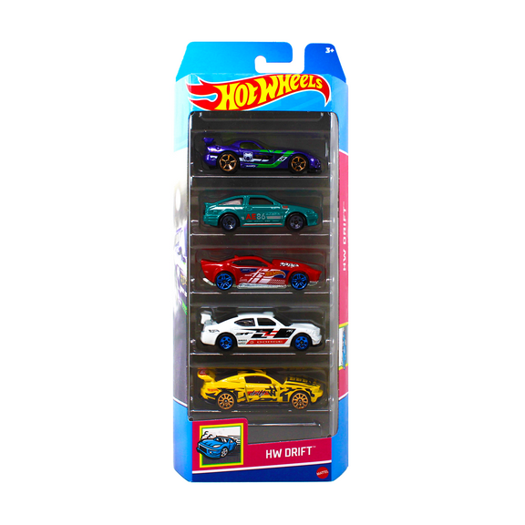Hot Wheels 5 Pack, HW Drift