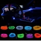 thumbnail image 3 of Exclusivo para 5 m nuevo el con borde de coche Luz fría Barra de luz de ambiente para automóvil Línea de luz con clip Tira de LED, 3 of 5