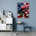thumbnail image 7 of Diamond Art Kits for Adults - 5d Red White Blue Rose Flag Diamond Painting for Adults, Diamond Art for Adults Beginners, Diamond Painting Kits for Adults for Home Wall Decor, 7 of 7