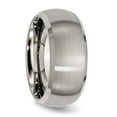 thumbnail image 4 of Chisel Titanium Satin and Polished 10mm Beveled Edge Band, 4 of 7